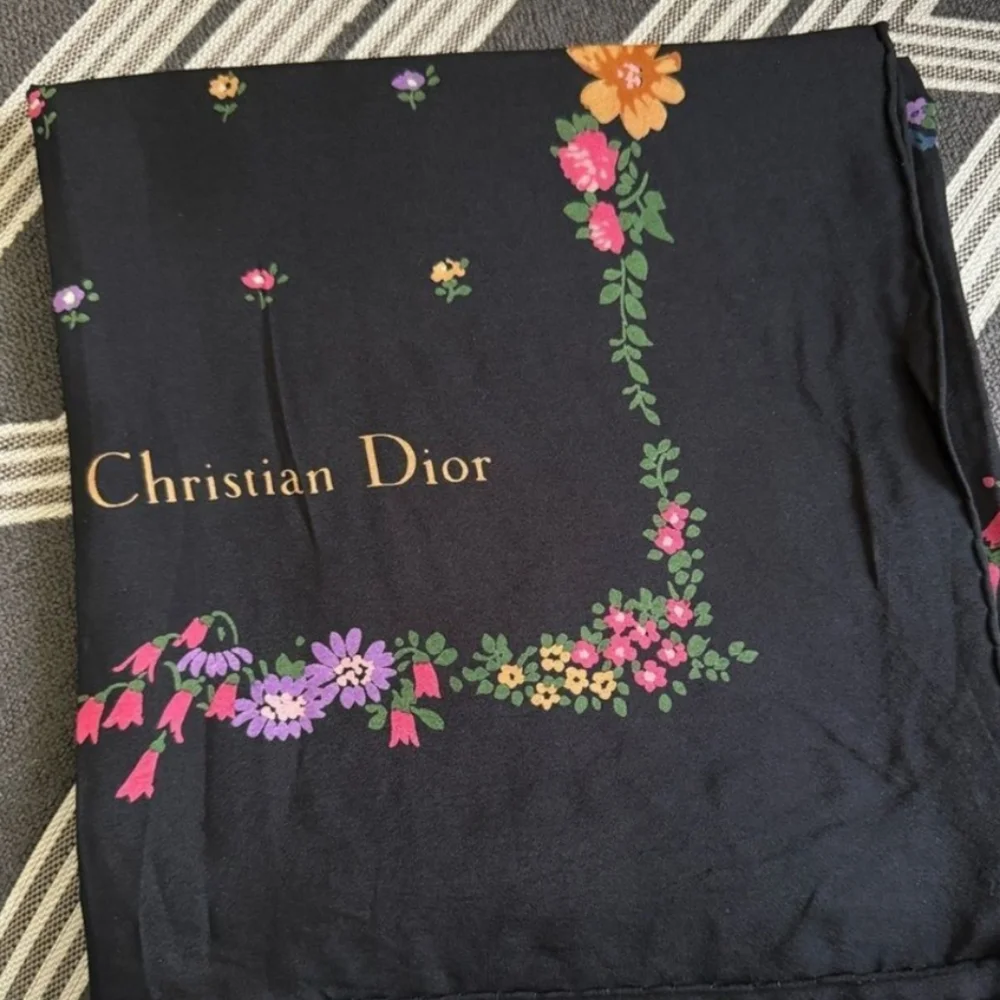Dior christian silk